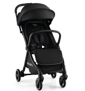 lot 331 image: Costway One-Hand Folding Portable Lightweight Baby Stroller with Aluminum Frame