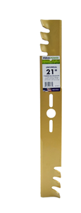 lot 403 image: MaxPower Universal Gold Metal Mulching Blade for 21 in. Cut Mower 331981B