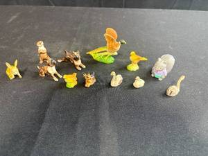 lot 94 image: Collection of Mini Ceramic and Porcelain Animal Figurines