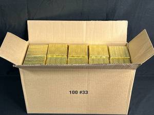 lot 197 image: Case of Gold Jewelry Boxes 3.5x3.5x1 Inch - qty unverified