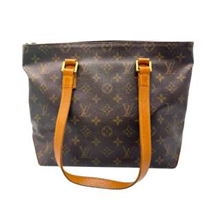 lot 10D image: Louis Vuitton Monogram Canvas Cabas Piano Shoulder Tote Bag Pre-Owned Retail $1,200
