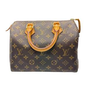 lot 20B image: Louis Vuitton Monogram Canvas Speedy 25 Handbag Pre-Owned Retail $1,250