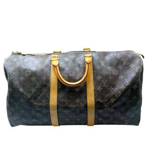lot 0 image: Louis Vuitton Monogram Canvas Keepall Travel Bag w Box Pre-Owned Retail $1,600