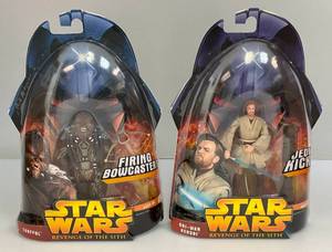 lot 7 image: STAR WARS Revenge Of The Sith Action Figures (New Old Stock)