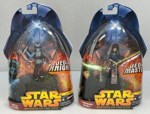 lot 11 image: STAR WARS Revenge Of The Sith Action Figures (New Old Stock)