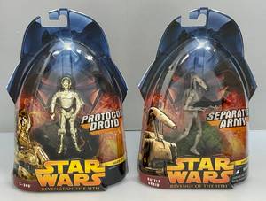 lot 17 image: STAR WARS Revenge Of The Sith Action Figures (New Old Stock)