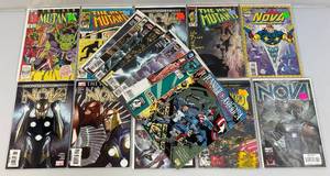 lot 60 image: Misc. Comics Including The New Muntants And More (Bagged And Boarded)
