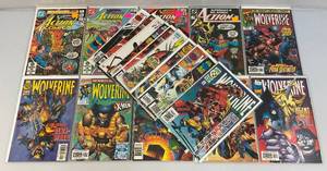 lot 87 image: Misc. Comics Including  60 Cent Action Comics And More (Bagged And Boarded)