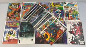 lot 88 image: Misc. Comics Including  Action Comics And More (Bagged And Boarded)