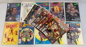 lot 90 image: Misc. Comics Including ARIA And More (Bagged And Boarded)