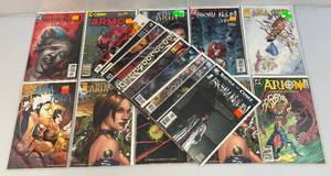 lot 91 image: Misc. Comics Including ARMOR And More (Bagged And Boarded)