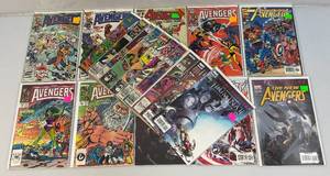 lot 96 image: Misc. Comics Including 75 Cent AVENGERS And More (Bagged And Boarded)