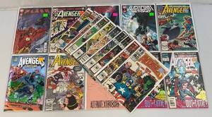lot 100 image: Misc. Comics Including 60 Cent AVENGERS And More (Bagged And Boarded)