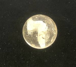 lot 119 image: Est. $185.00-$600.00 1 RARE Sulfide Marble With Number 7 In It (Chips Present)