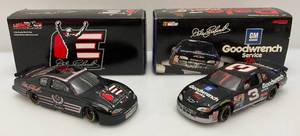 lot 140 image: Vintage Collectible 124 Scale Die Cast NASCAR DALE EARNHARDT #3 Cars In Original Boxes