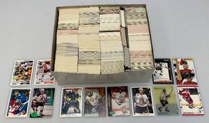 lot 157 image: Misc. Unsorted Sports Cards