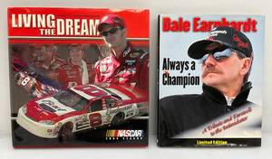 lot 168 image: Dale Earnhardt And Dale Earnhardt Jr Hardcover Books