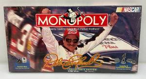 lot 172 image: Vintage NASCAR DALE EARNHARDT Monopoly Game (Factory Sealed)