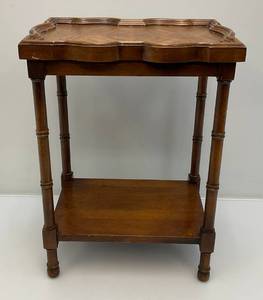 lot 216 image: Vintage Mid Century Miniature BRANDT Brand Side Table 13 X 18 X 10