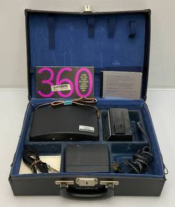 lot 243 image: Vintage Polaroid 360 Land Camera In Vintage Carrying Case