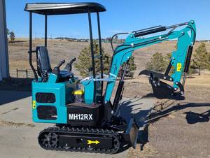 lot 23A image: CFG&nbspMini Excavator MH12RX (DAMAGED GAUGE)