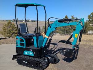 lot 23 image: CFG&nbspMini Excavator QH12R