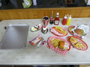 Novelty Imitation Drive-In Food Items