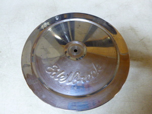 lot 21 image: Edelbrock Round Air Cleaner Cover