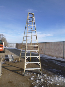 lot 54 image: Werner 12 Ladder