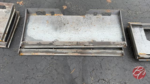 Wolverine PFF1-13-45W Skid Steer Pallet Fork Frame