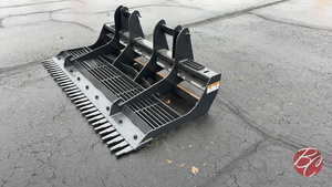 lot 11 image: Wolverine LL-12-78W Skid Steer Land Leveler