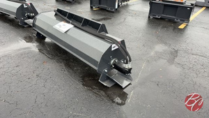 lot 16 image: Wolverine TL-12-72W Skid Steer Tiller Attachment