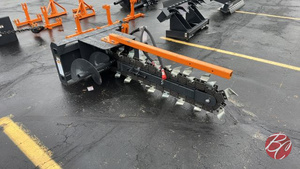 lot 36 image: Wolverine TCR-12-48H Skid Steer Trencher