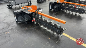 lot 37 image: Wolverine TCR-12-48H Skid Steer Trencher