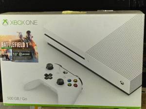 lot 204 image: X Box One Battlefield 1 500GB Game Console (in original packaging)