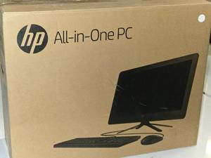 lot 203 image: HP All-In-One 19.5 Widescreen HD Computer (in original packaging)