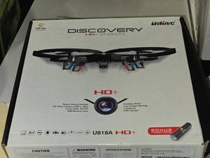 lot 205 image: Udi AC Discovery HD Drone U818A (in original packaging)