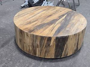 lot 246 image: 40 Round Coffee Table - Hudson by Four Hands