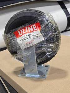 lot 272 image: Uline 8 Pneumatic Rigid Caster H-3614