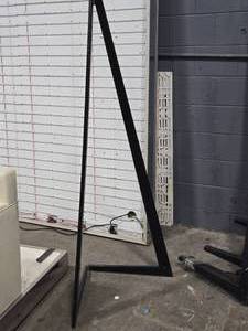 lot 275 image: Lot of (5) 59 Wooden Easel  Display Stands