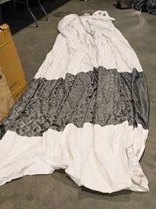 lot 350 image: Lot of (4) Fabric Stage Curtains 14 x 16