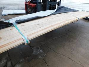 lot 4 image: 1 x 6 Ponderosa Pine #3 or Better Tongue & Groove Reversible  Double V Front  WP4 Back - 640 Linear Feet
