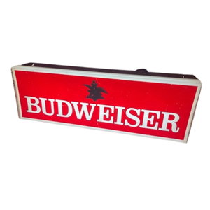 lot 37 image: Vintage Budweiser Light Up Sign