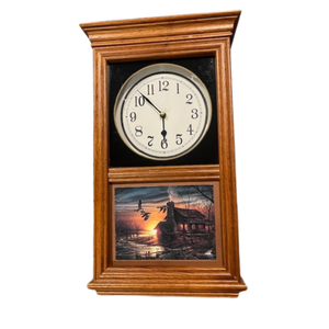 lot 4 image: Terry Redlin Wall Clock