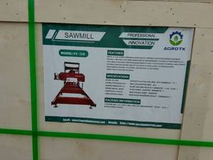 lot 111 image: Portable Sawmill YC32G