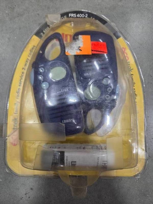 lot 214 image: Pair of Uniden FRS Radios