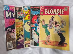 lot 277 image: Lot of 5 Vintage Comics