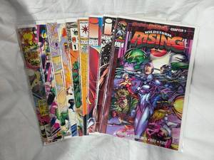 lot 284 image: Lot of 9 Vintage Comics