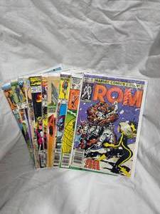 lot 302 image: Lot of 10 Vintage Comics