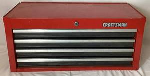 lot 62 image: Craftsman 4 Drawer Tool Chest